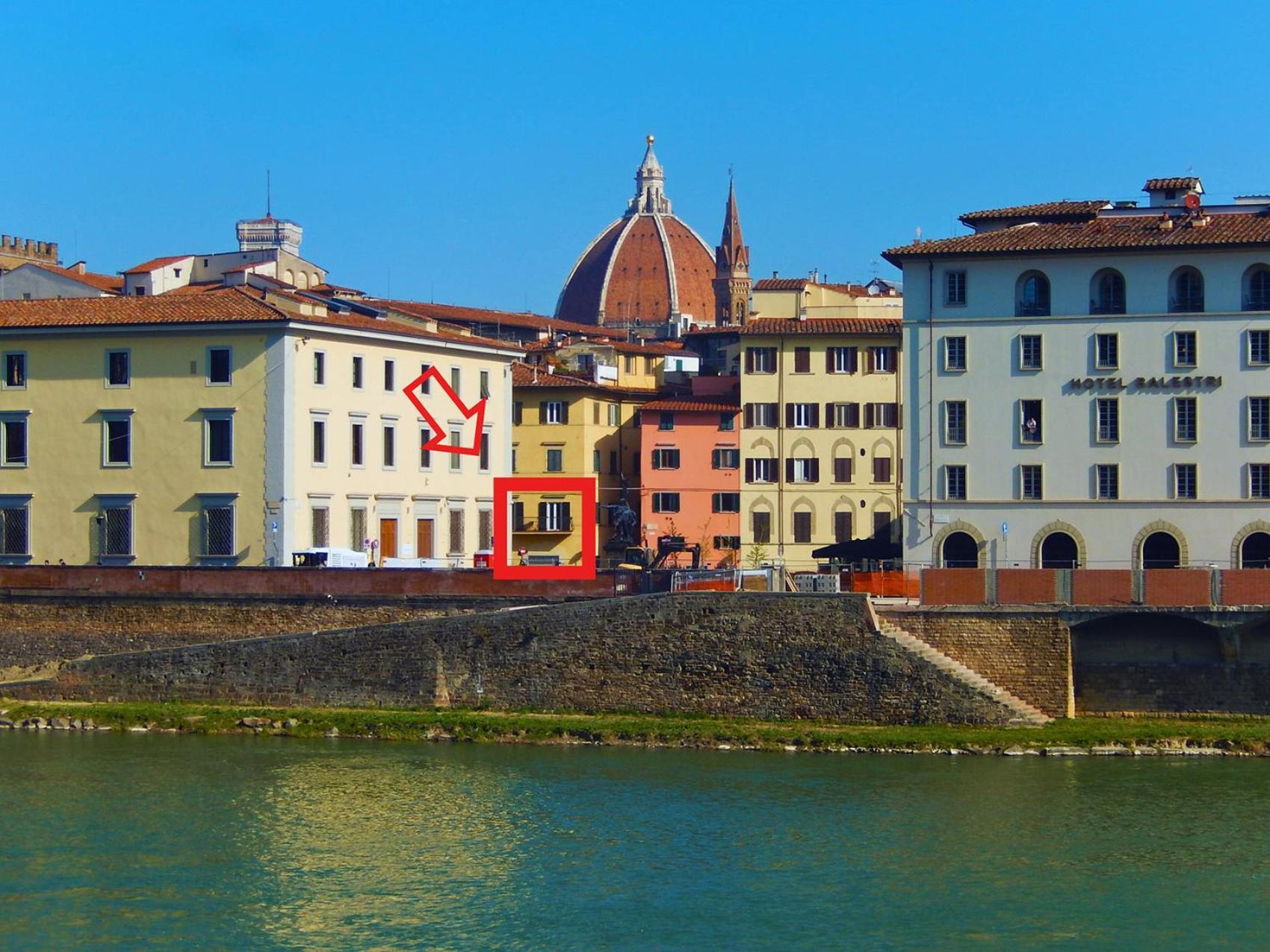 3 Master Bedrooms With Balcony On The River With Views Florenz Exterior foto